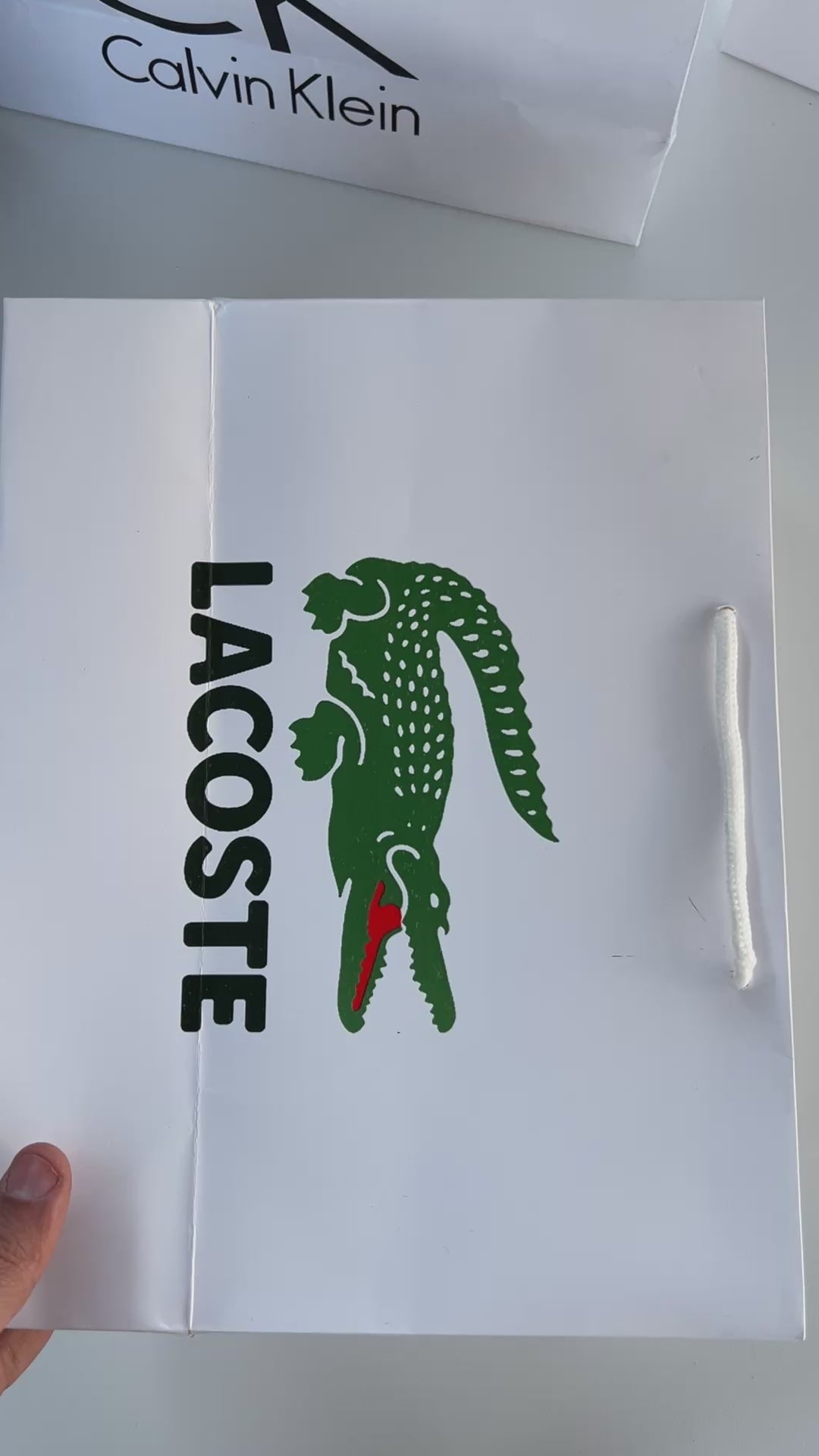 Lacoste synthetic fabric Handbag – Premium Handbag with Gift Packaging