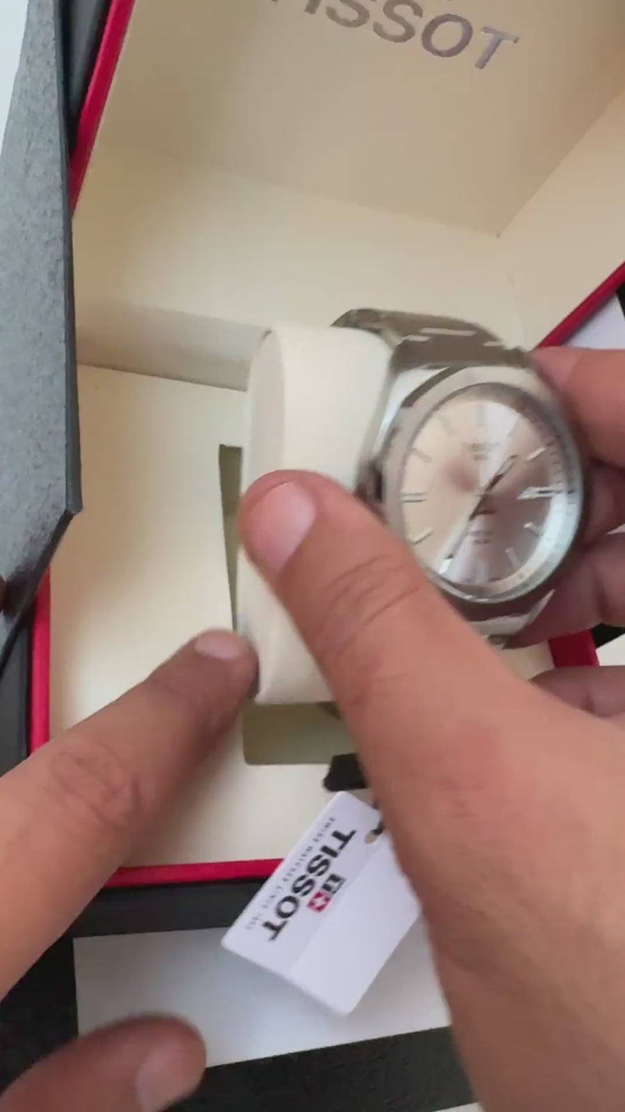 Tissot metal Watch – with Standard Gift Packaging (Original box NOT included)