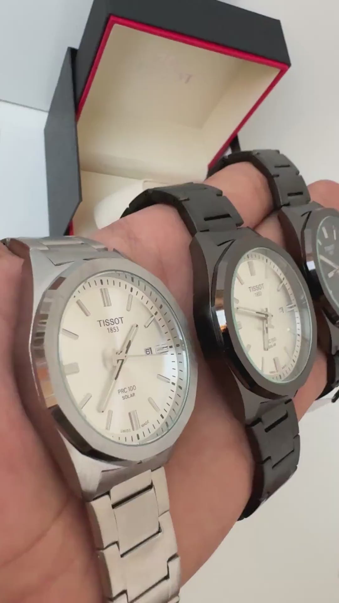 Tissot metal Watch – with Standard Gift Packaging (Original box NOT included)