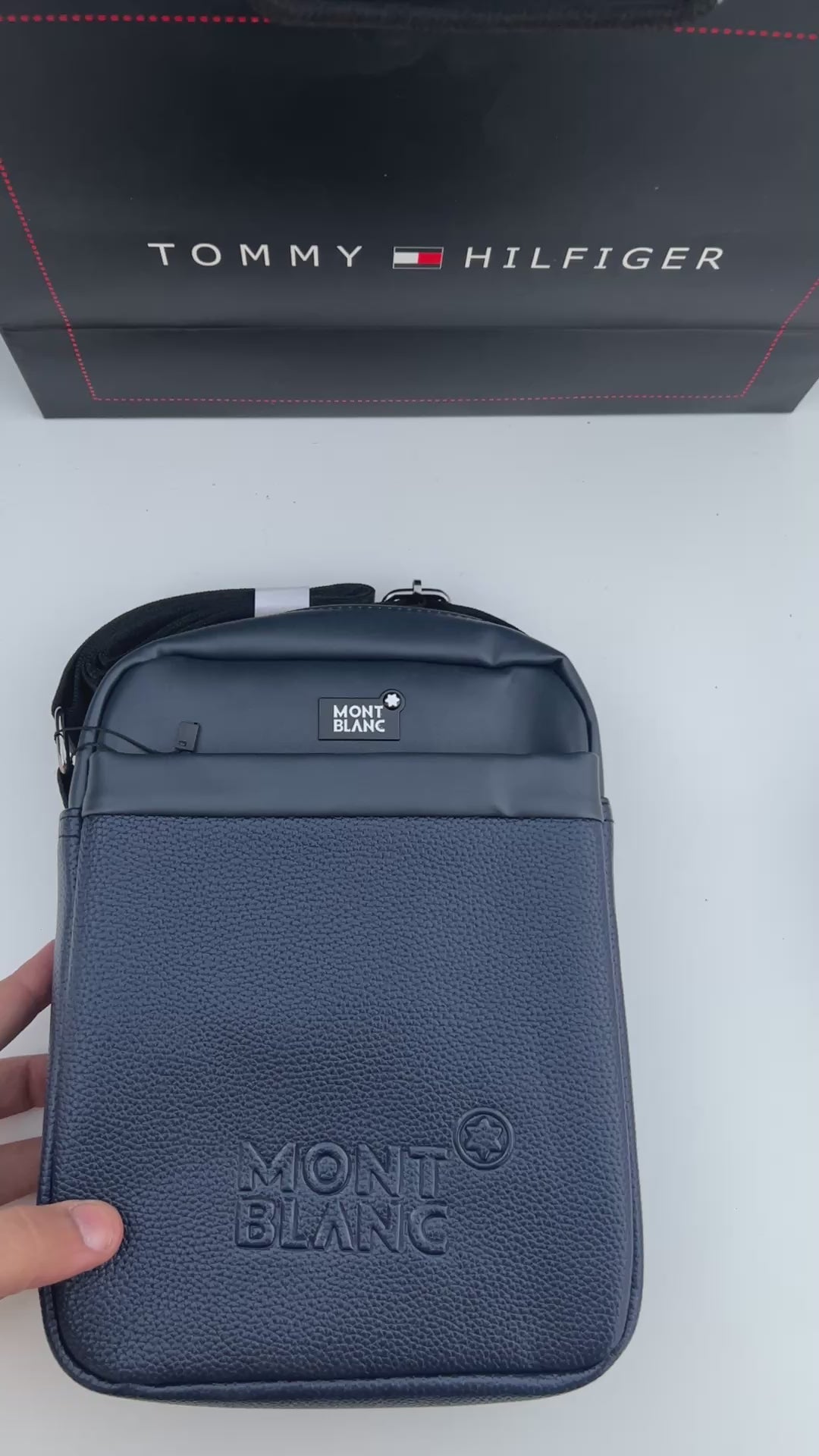 Mont Blanc Crossbody Bag – Premium Stamped Bag with Gift Packaging
