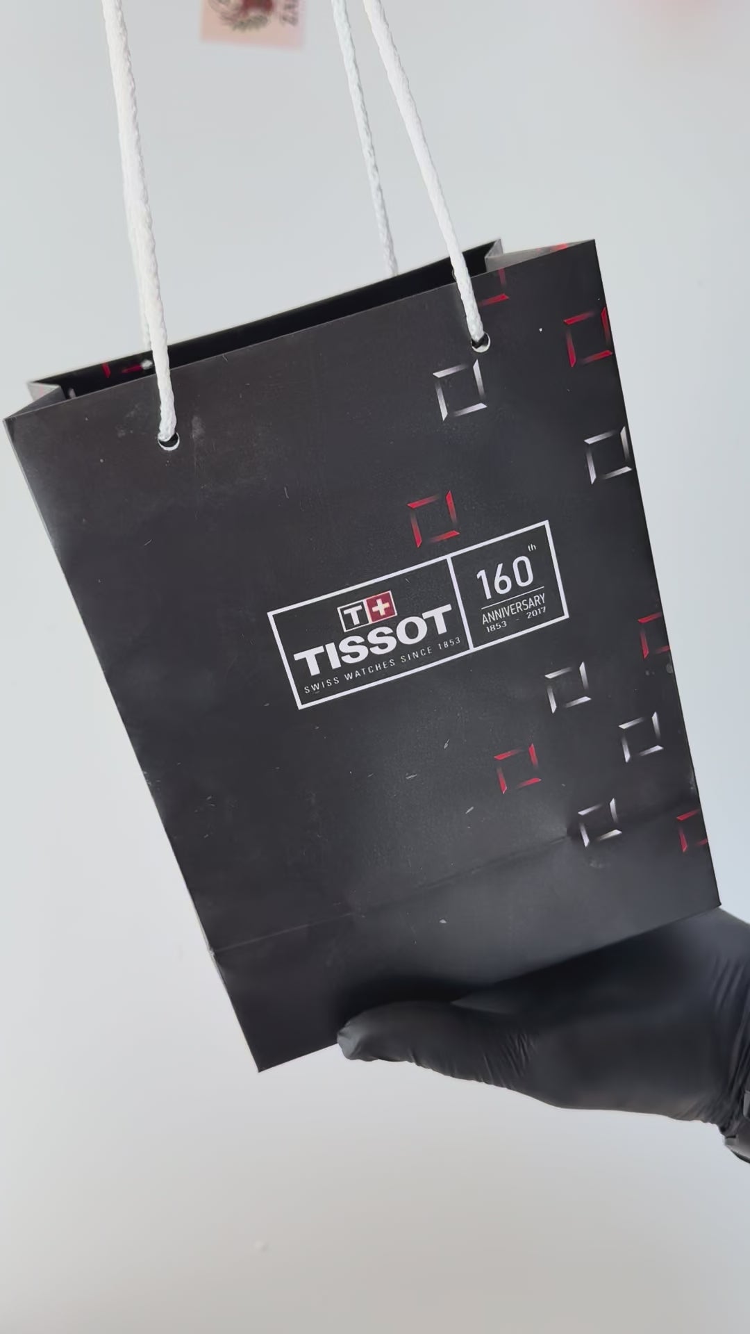 TISSOT Watch Packaging Set – Premium Box with Cards, Catalogs & Shopping Bag