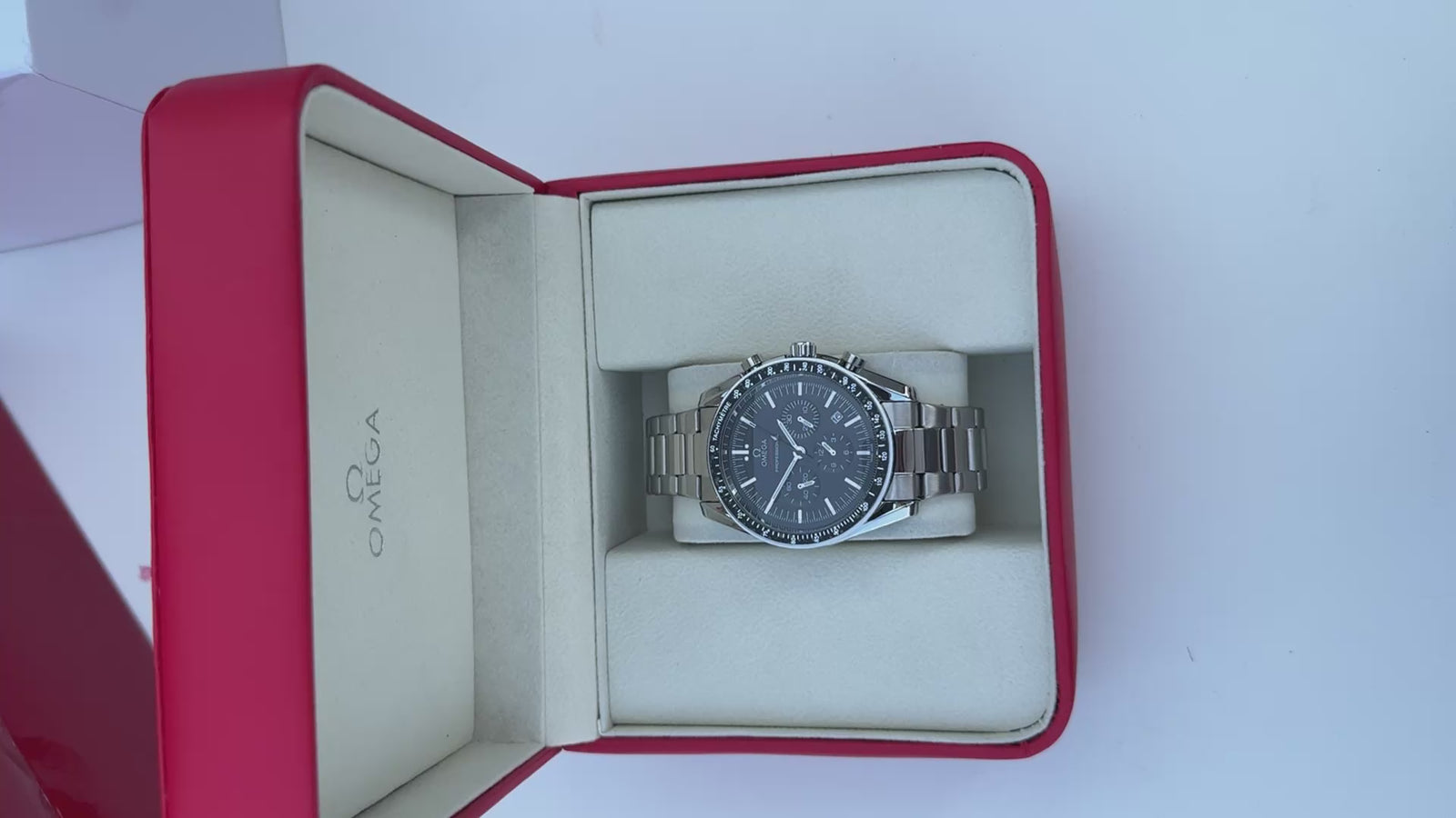 Omega Seamaster metal Watch – with Standard Gift Box Packaging