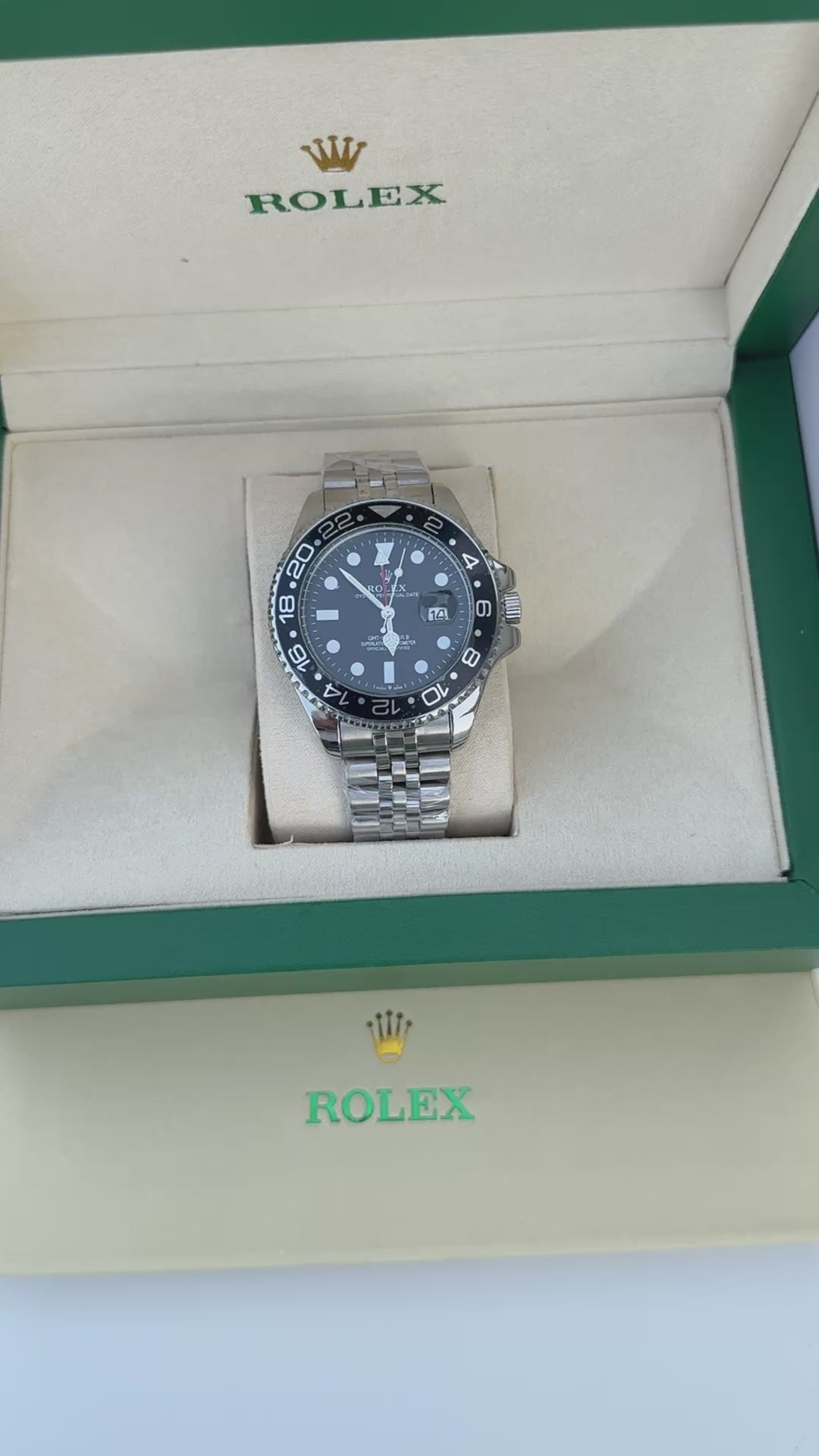 Rolex Submariner Metal Watch – with Standard Gift Box Packaging