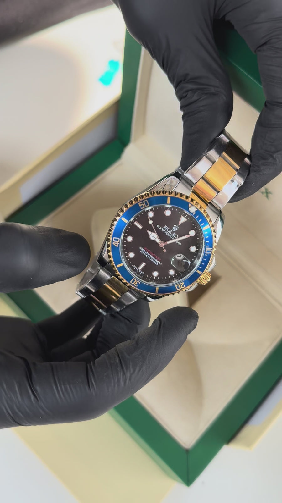 Rolex Submariner Metal Watch – with Standard Gift Box Packaging