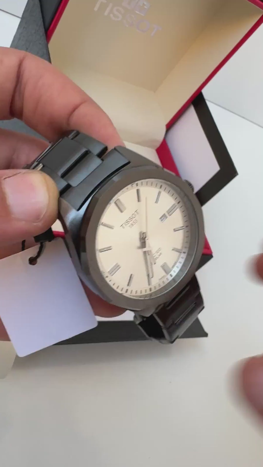 Tissot metal Watch – with Standard Gift Packaging (Original box NOT included)
