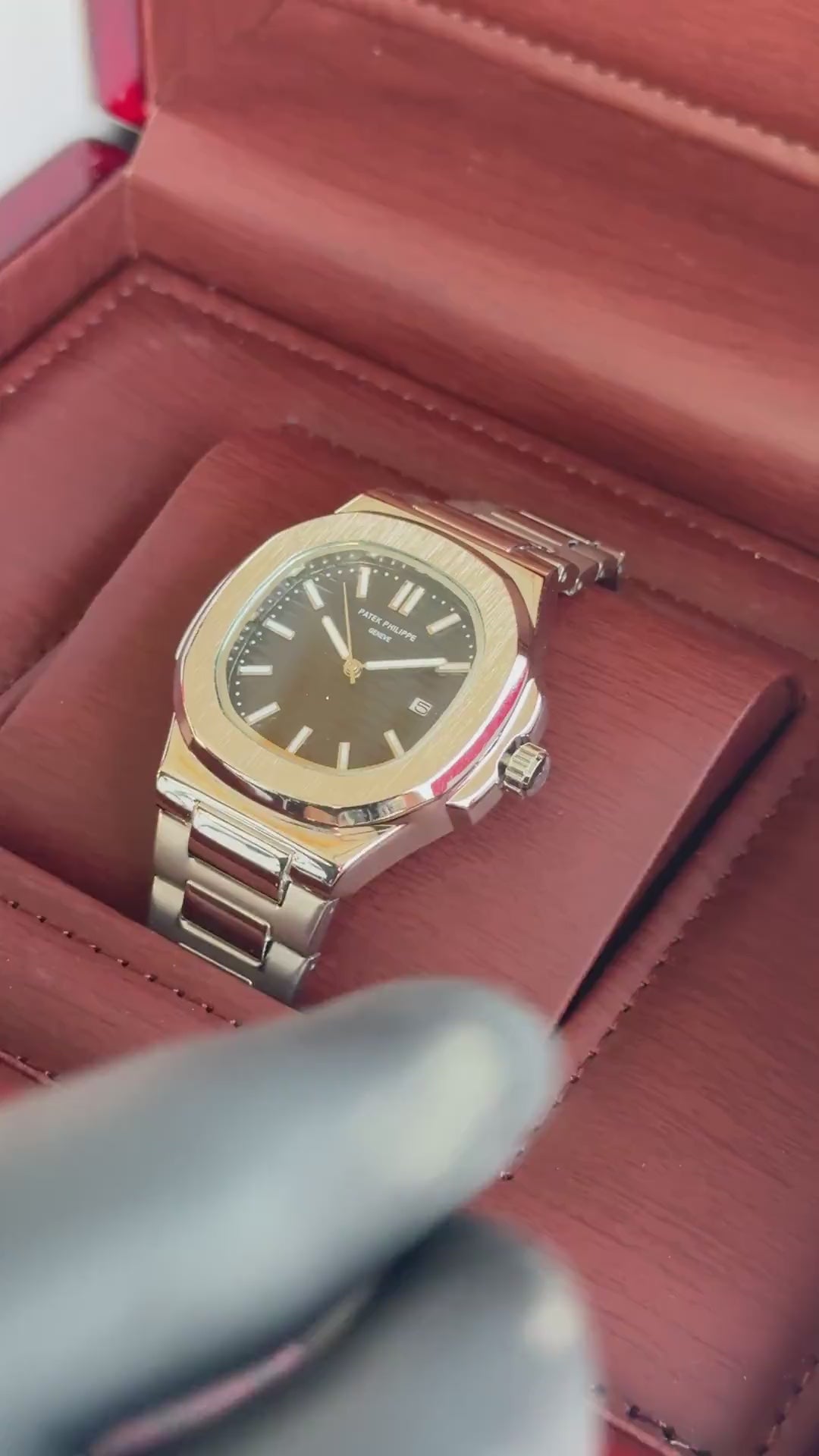 Patek Philippe metal Watch – with Standard Gift Box Packaging