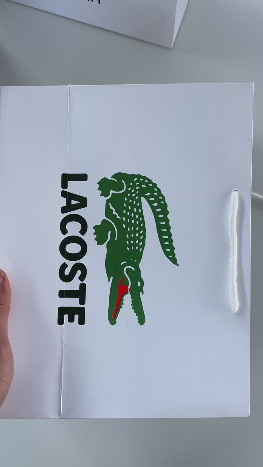 Lacoste Crossbody Bag – Premium Stamped Bag with Gift Packaging