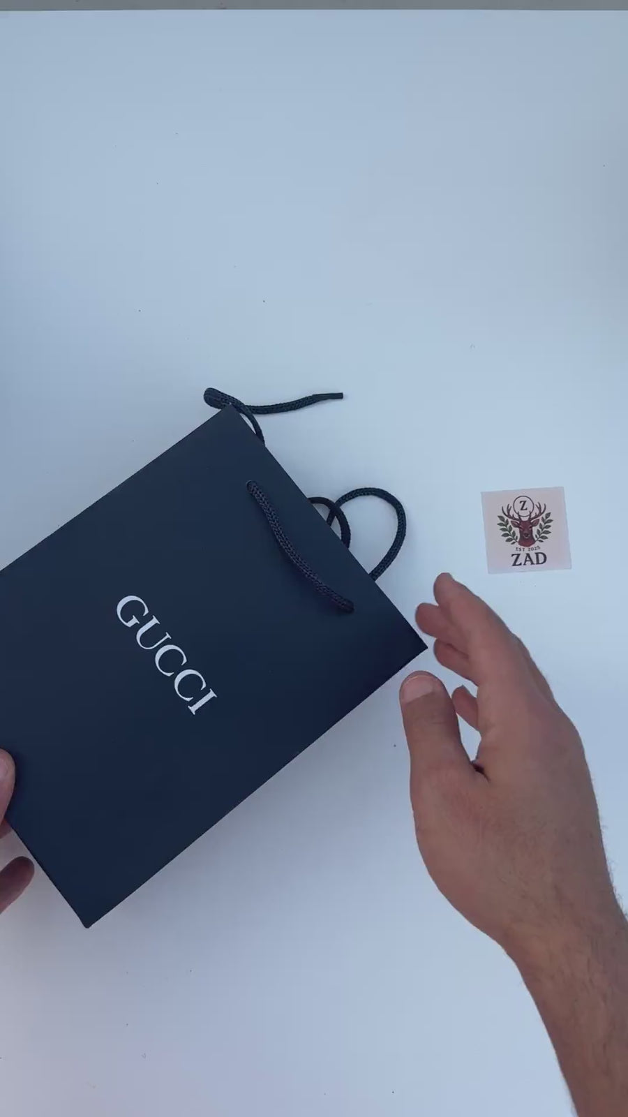 Omega Seamaster Metal Watch & Gucci Double Face Belt – Premium Gift Set