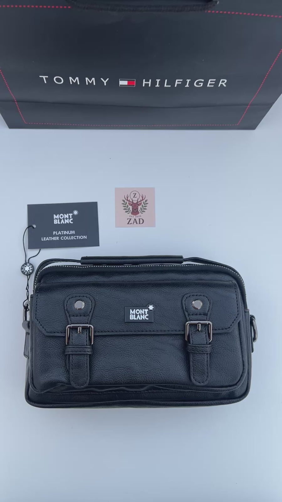 Mont Blanc polyester Handbag – Premium Handbag with Gift Packaging